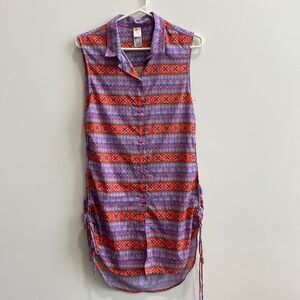 Lisa blue tunic